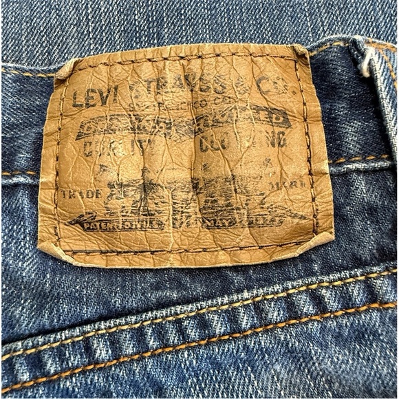 Vintage Levi’s 514 Slim Straight Jeans Size 34x32 - Picture 6 of 6